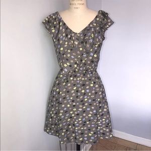 BCBGeneration Ruffle Neckline Dress